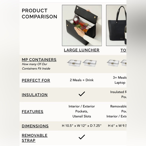 Modern Picnic Large Luncher Tote NWT 5⭐️ - Picture 8 of 9